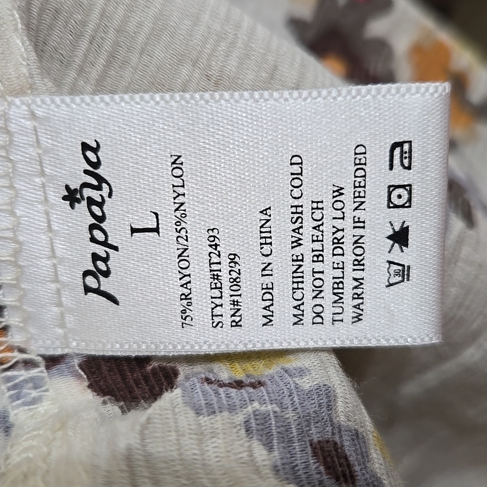 Multicolor Floral Top - Picture 4 of 7